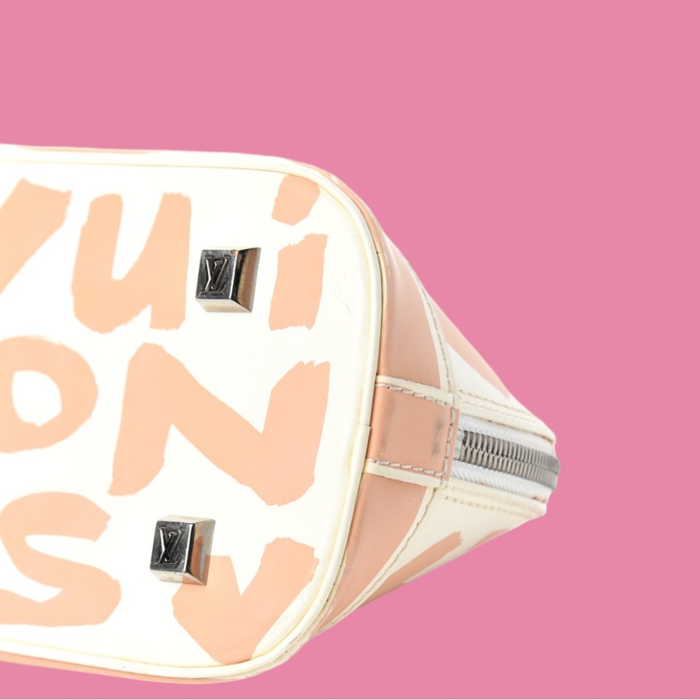 Louis Vuitton Graffiti Alma Horizontal Peach - Picture 5 of 8